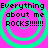 Four identical display text over a bright pink background with green concentric circles