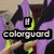 Animated sequence showing a character with purple hair and green accents holding an object, accompanied by sequential text overlays.
