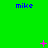 Green background with repeated blue 'mike' text and scattered pink plus signs and dots in a pattern