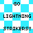 Pixelated text and background patterns alternate between two distinct layouts in an animated sequence.