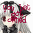 Pixelated anime-style character with silver hair and black hat, red text overlays change across frames.