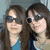 Four- with two women in sunglasses, blue text reading 'Alyssa is my best friend FOR EVER!', a turquoise with 'best friends' script, and hands forming a star shape