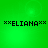 Green background with four identical pixelated text elements reading "***ELIANA***" in black, each surrounded by asterisks.