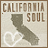 identical square icons featuring a brown silhouette of California, white heart outline, and "CALIFORNIA SOUL" text on beige background