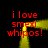 Red text on black background with yellow light beams forming a frame around repeated phrases.