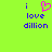 A bright green background displays two side-by-side text blocks with blue pixelated letters and a pink heart symbol replacing the word 'love' in the left block.