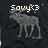 Pixelated static image shows a gray moose standing against a dark background with white text 'SowyX3' above it.