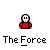 Pixel art icon of a red-shirted figure with white face, showing multiple poses including raised arms, head turns, and object interactions, with 'The_Force' text below.