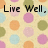A static image with a light yellow background covered in multicolored polka dots, featuring black text fragments arranged across the frame.