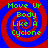 Four identical spiral patterns with green text reading 'Move Up Body Like A Cyclone' on blue and red backgrounds, arranged in a