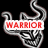 Two side-by-side pixelated icons with black backgrounds, each featuring a stylized gray skull design and red text on white banners.