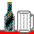 Food icons for AIM, MSN, MySpace and Yahoo