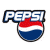 Animated sequence showing two Pepsi logos with a red X over the second, followed by text changes and a Coca-Cola image.