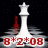 Animated chess-themed icon with white queen and red pawn figures, red hearts floating around, '8*2*08' text in red above 'Breaking Dawn' text on black background.