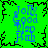 Green background with black crack-like patterns and blue text reading 'Jolly Good Jap Hab' repeated four times in a