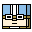 Pixelated avatar with blue top, beige face, and brown accents showing sequential facial expression changes.
