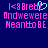 Pixelated text and heart symbol on dark blue background, with one version showing a cyan heart animation.