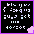 A 4-frame animated contact sheet showing pixelated text with changing highlighted words and heart symbols on a black background, framed by purple borders.