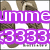 Pixelated image of a dog's face with purple text overlays reading 'Umm' and '333'.