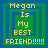 Four identical pixelated display yellow text on green and blue backgrounds with varying border thicknesses