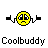 Two pixelated yellow smiley faces with black outlines and wavy arms, displayed side-by-side on a gray background, each showing different facial expressions in an animated contact sheet format.