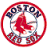 Four distinct sports team logos arranged in a : Boston Red Sox, Celtic, New England Patriots, and an empty gray square