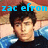 A person with dark hair in a black shirt appears across four , each showing different text overlays and one missing the background