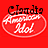 Red background with black text 'Clouds' above a white oval containing 'Frank' and 'Mol' in pixelated script, transitioning to a blurred version of the same elements.