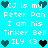 Pixelated cyan background with repeated text and heart symbols in teal, black, and white. Animated hearts alternate between solid teal and black states across two of identical text blocks