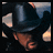 A 4-frame contact sheet of a pixelated animated icon featuring Tim McGraw in various poses with a black hat, showing facial expressions and text on the fourth frame.