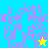 Pixelated text in pink reads "u dont know what u got till ur lost. It" over four colored quadrants with a star symbol changing color.
