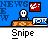 Pixelated character with blank face sits behind desk with 'FOR' sign, displaying sequential speech bubbles and background changes across four