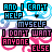 A 3x3 contact sheet of an animated AIM buddy icon featuring repeated text and swirling background patterns in blue, pink, purple, and white.