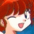 Anime-style character with red hair and blue clothing winking with mouth open, next to black background with white text 'AnimeIM' and 'com' in pixelated font.