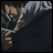 A 48x48 pixel animated contact sheet showing two frames of a Cowboy Bebop character icon with text elements on the right side.