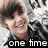 six pixelated images featuring a person in various poses with overlaid text phrases like "one timebigger" and "first dance"