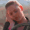 Four pixelated show a person in a car with changing hand positions and facial expressions against a blurred outdoor background