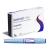 A pixelated image shows a white document with purple and gray text lines, a blue pen below it, and a dark vertical bar on the left side against a light gray background.