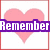 Four each contain a pink heart with overlaid text in different colors and fonts