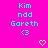 Two identical cyan text blocks on bright pink background with heart symbols below each block.