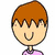 Three cartoon-style heads with distinct hair colors and expressions above a grayscale anime-style face and a cyan text block reading "Anthony Is Coolio".