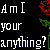 Static pixel art icon featuring white text on black background with red rose and green stem on right side.