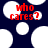 Dark blue background with white circular shapes and red text reading "who cares?" in pixelated font.