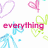 Pixelated heart and bow motifs in pastel colors with partial text reading 'everything can make a difference' on white background.