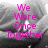 Black-and-white image of two hands holding a ring with pink text reading "We Were Once Together" and "Now Were Apart".