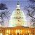A pixelated image of the United States Capitol building with a green background displaying 'Original Icons .com' in bright green text.