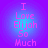 Four circular icons display the text "I Love Elijah So Much" in pink pixelated font against a blue-to-purple gradient background.