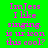 Pixelated text on a split background with green and yellow sections, displaying 'ImJess I like singing. is ur icon this cool?' in pink letters.