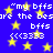 "my bffs" text and yellow stars repeat on a blue background with pixelated "<<333" symbols.