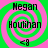 Four identical display a green and pink spiral background with black text reading 'Negan', 'Houlihan', and '<8' in a